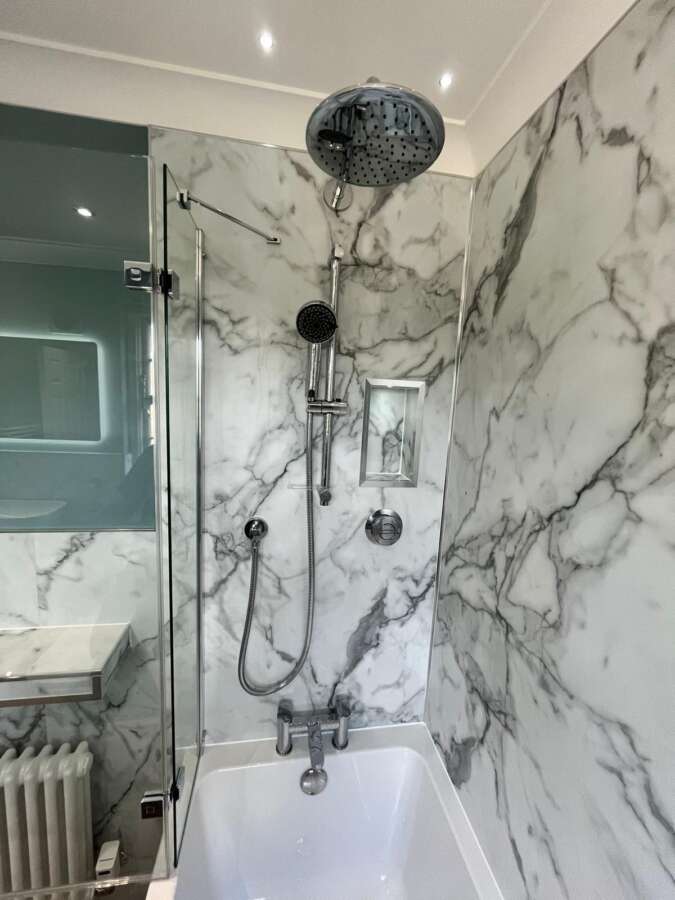 Walk-in Shower VS Over Bath Shower
